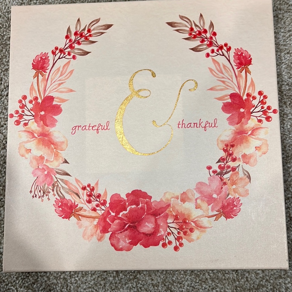 Grateful and Thankful Canvas Art